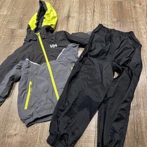 Helly Hansen MEC Rain suit size 6 childrens